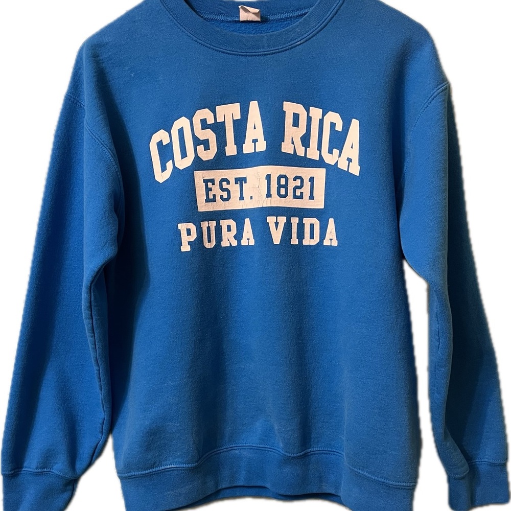 VNT Costa Rica Sweatshirt ***FEW SMALL FADED SPOTS**